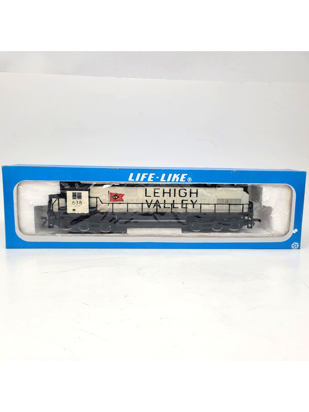 Life-Like HO Scale Lehigh Valley Dummy Locomotive 638 AF-27 New In Box 8350